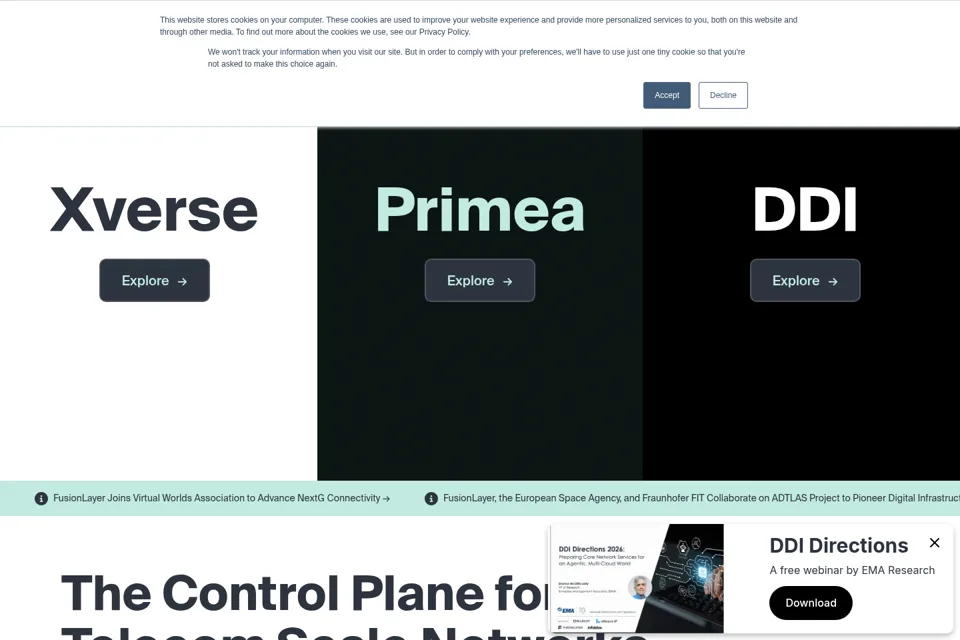 Landing page preview