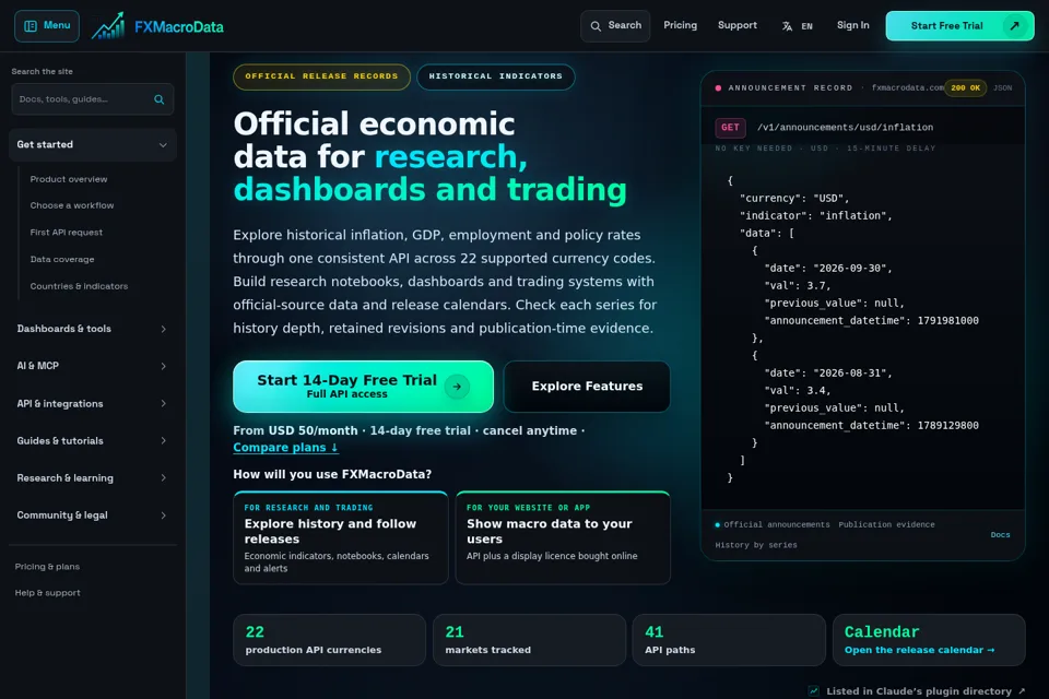 Landing page preview