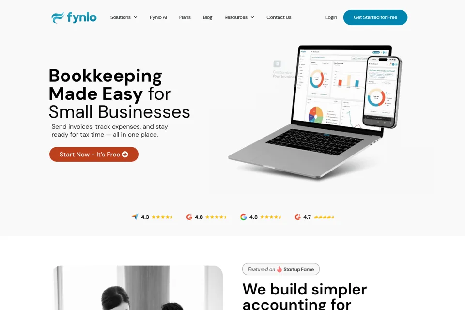 Landing page preview