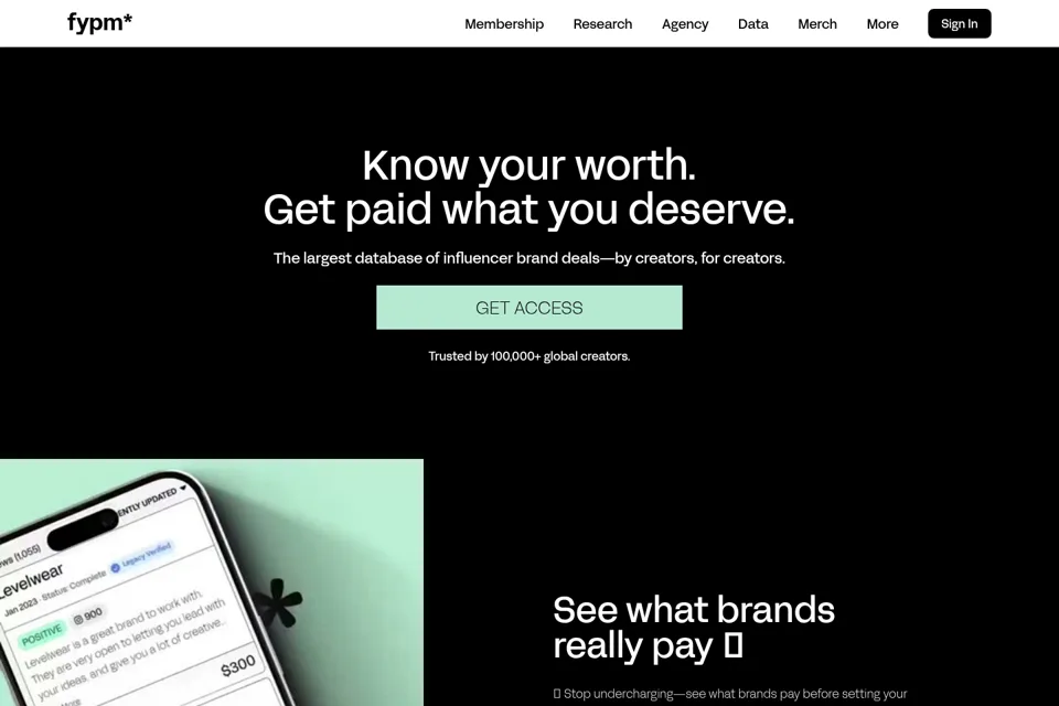 Landing page preview