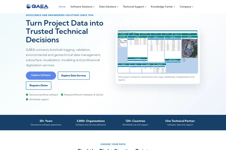 Landing page preview