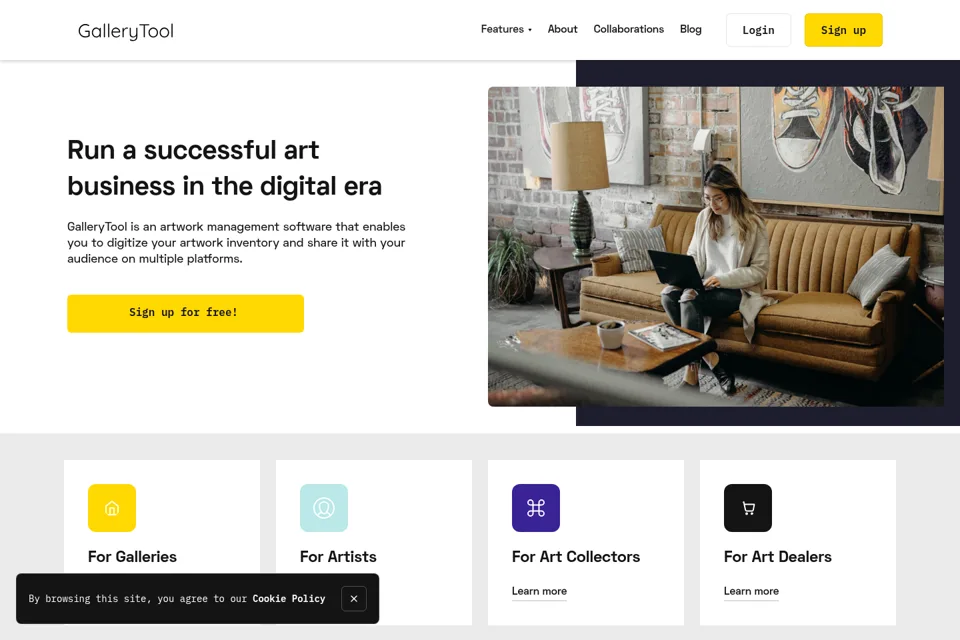 Landing page preview