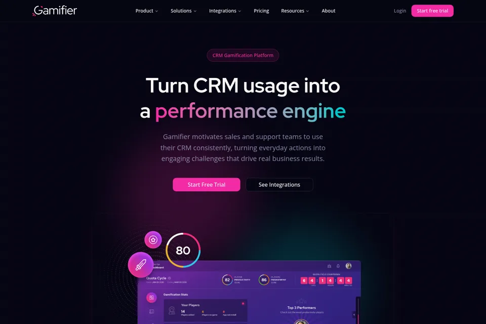 Landing page preview