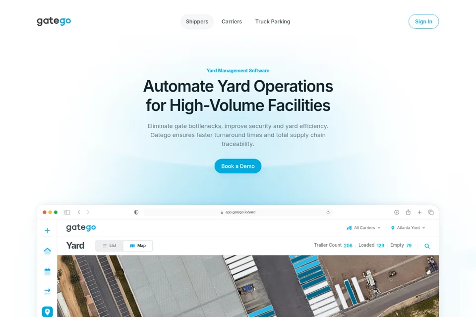 Landing page preview