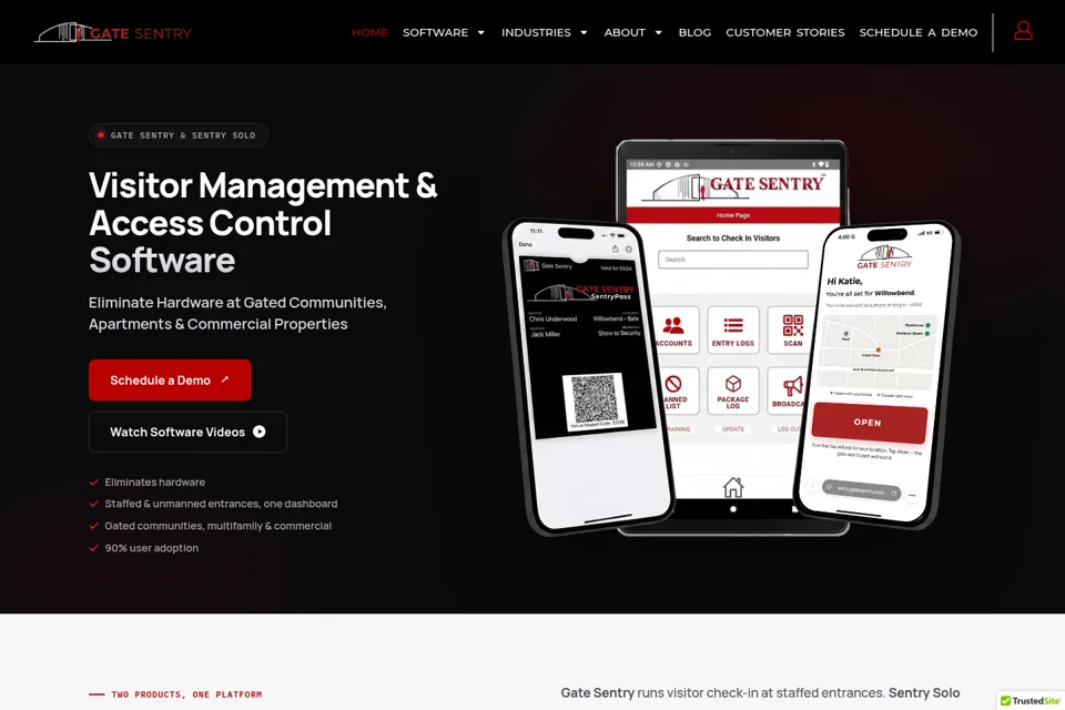 Landing page preview