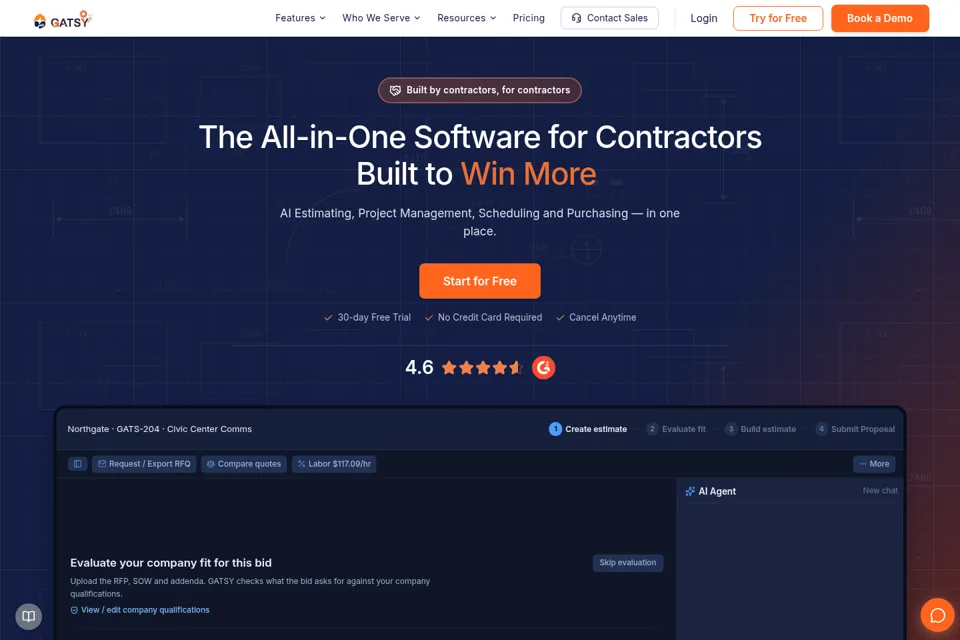 Landing page preview