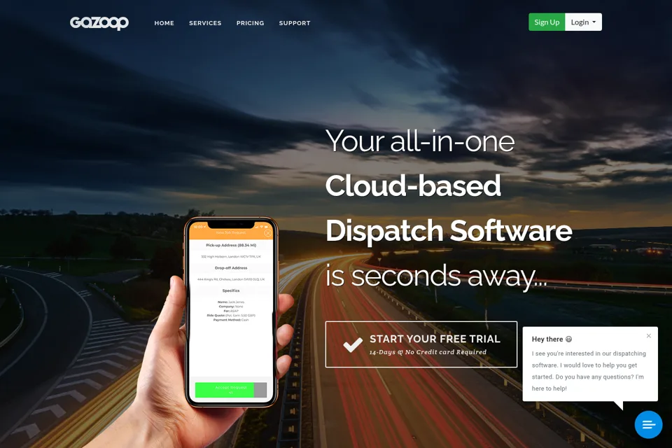 Landing page preview