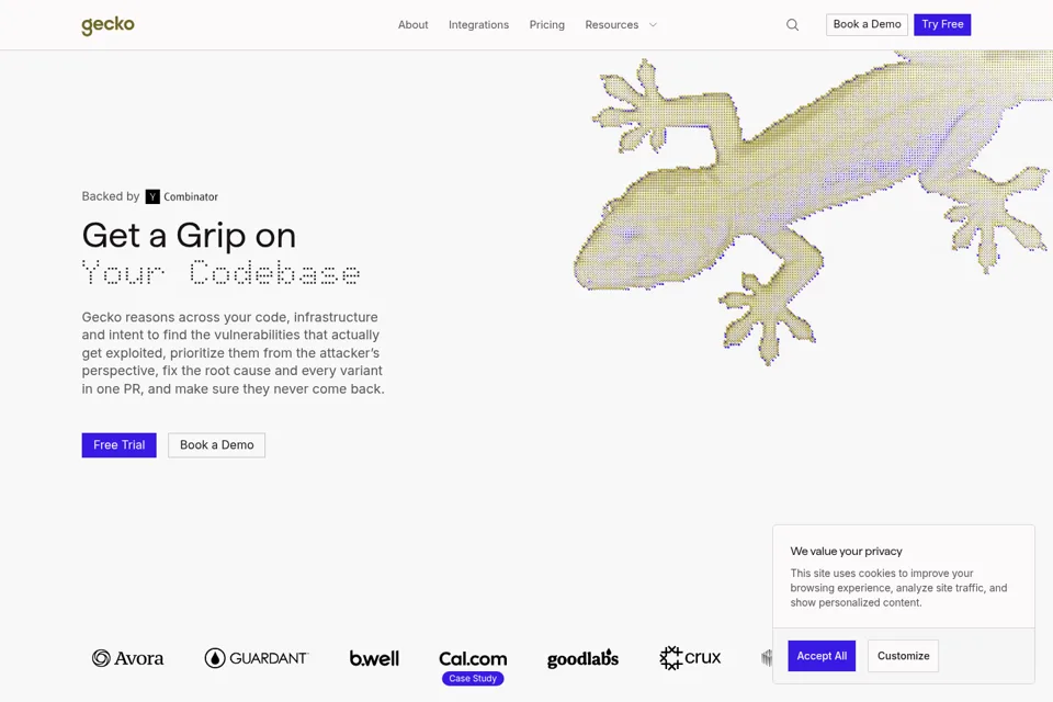 Landing page preview