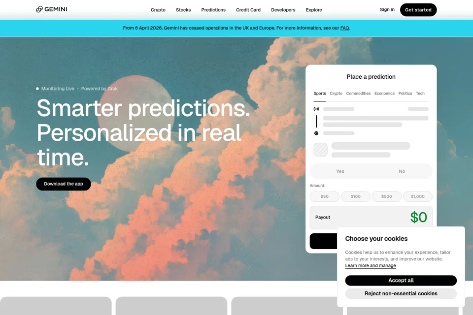 Landing page preview
