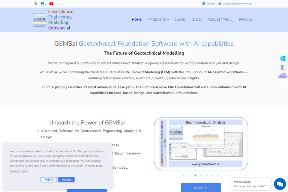 Landing page preview