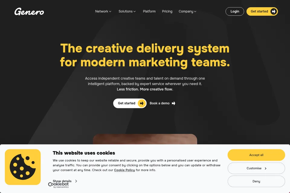 Landing page preview