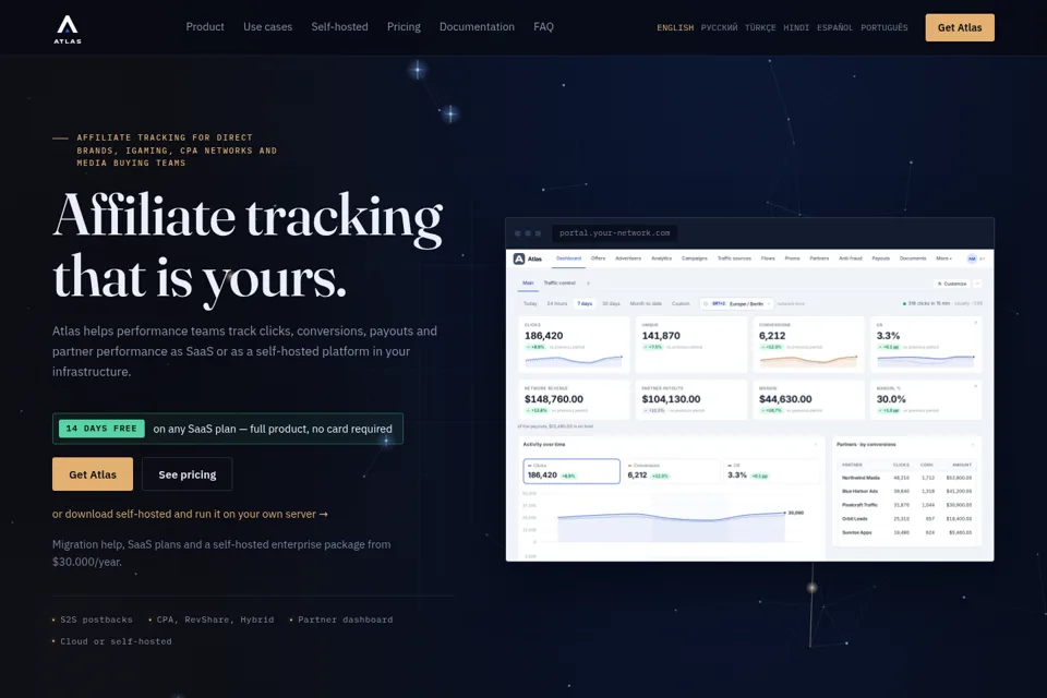 Landing page preview