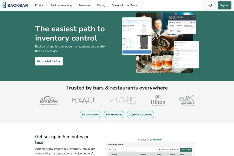 Landing page preview