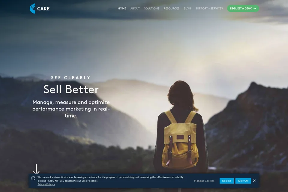 Landing page preview