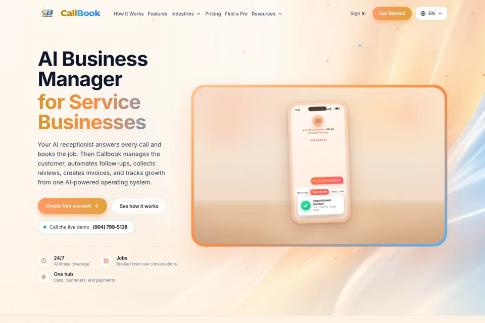 Landing page preview