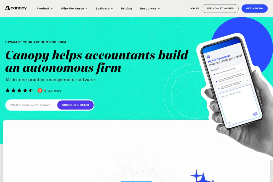 Landing page preview