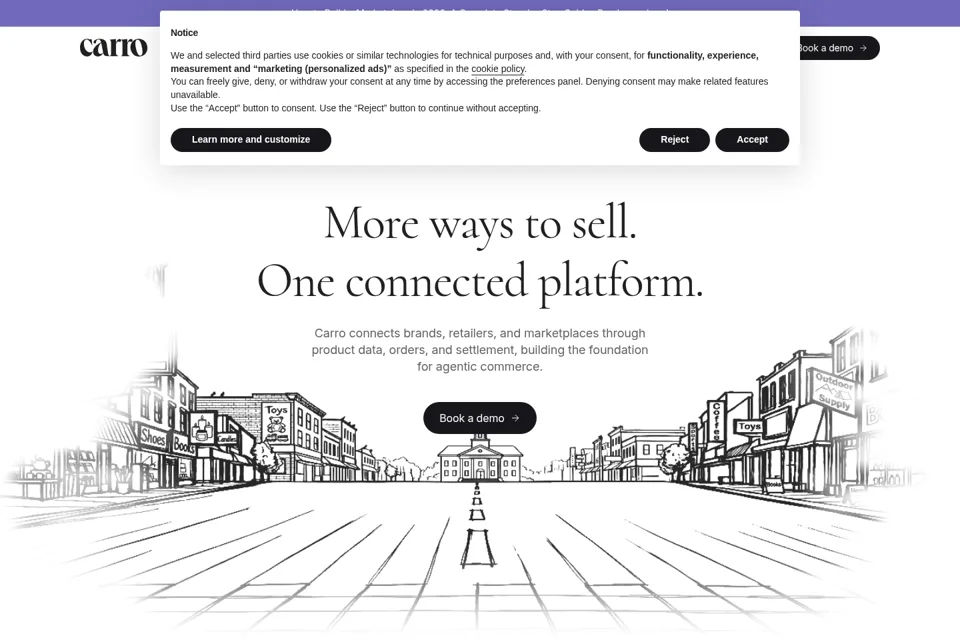 Landing page preview