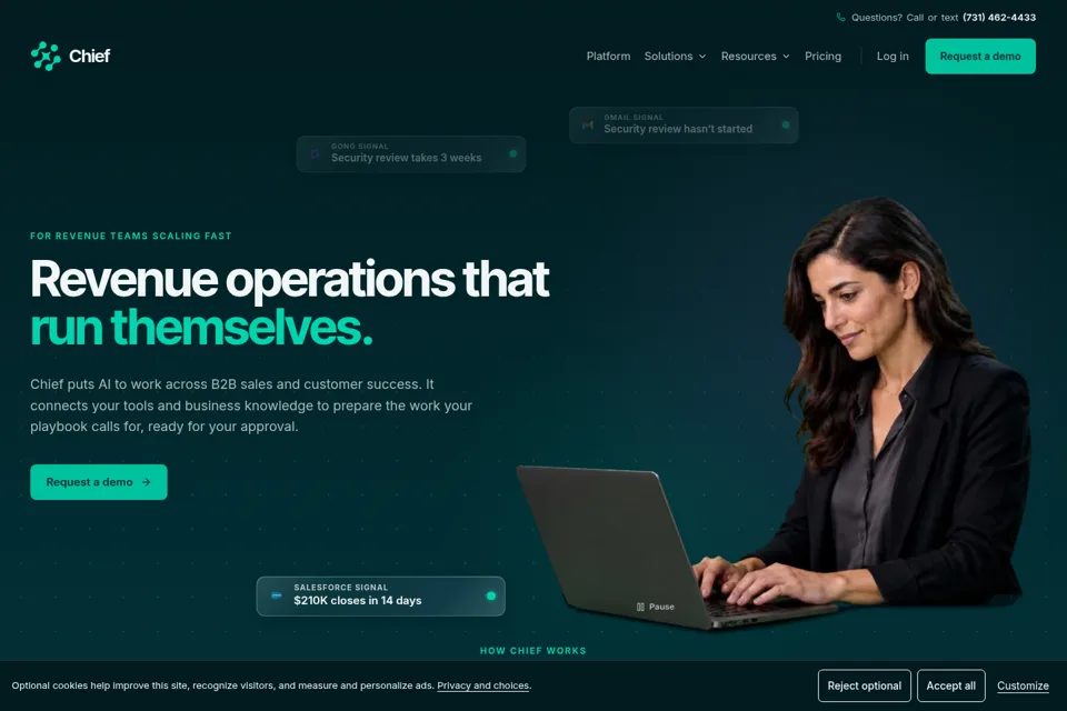 Landing page preview