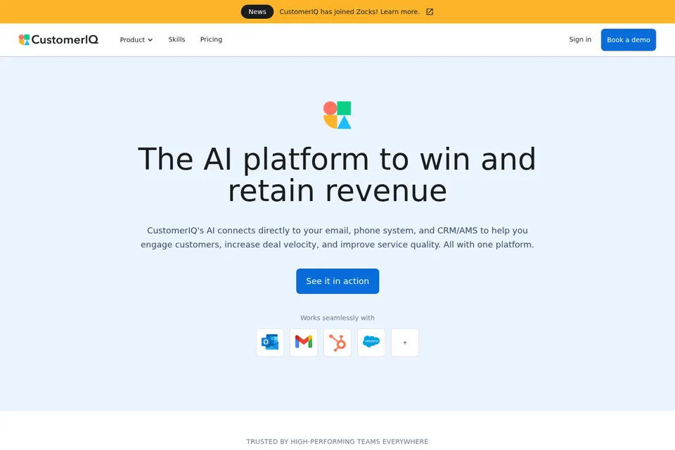 Landing page preview