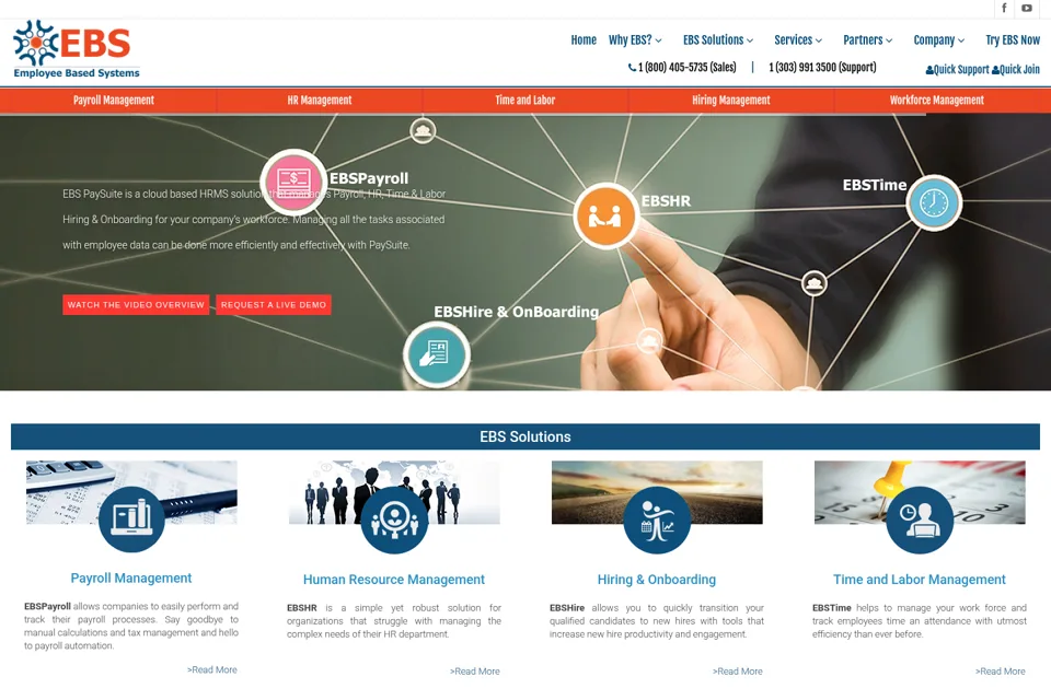 Landing page preview