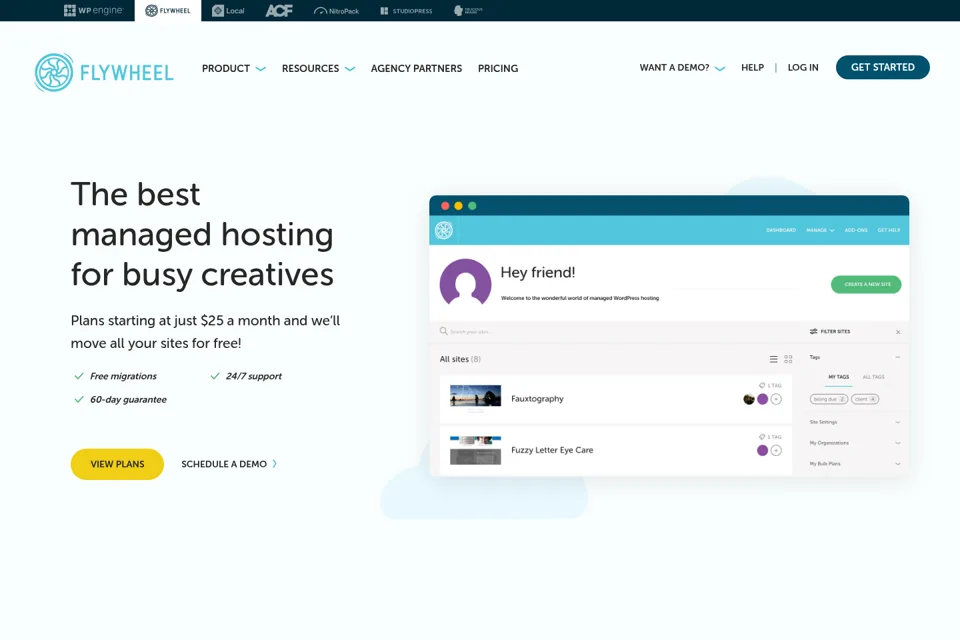 Landing page preview