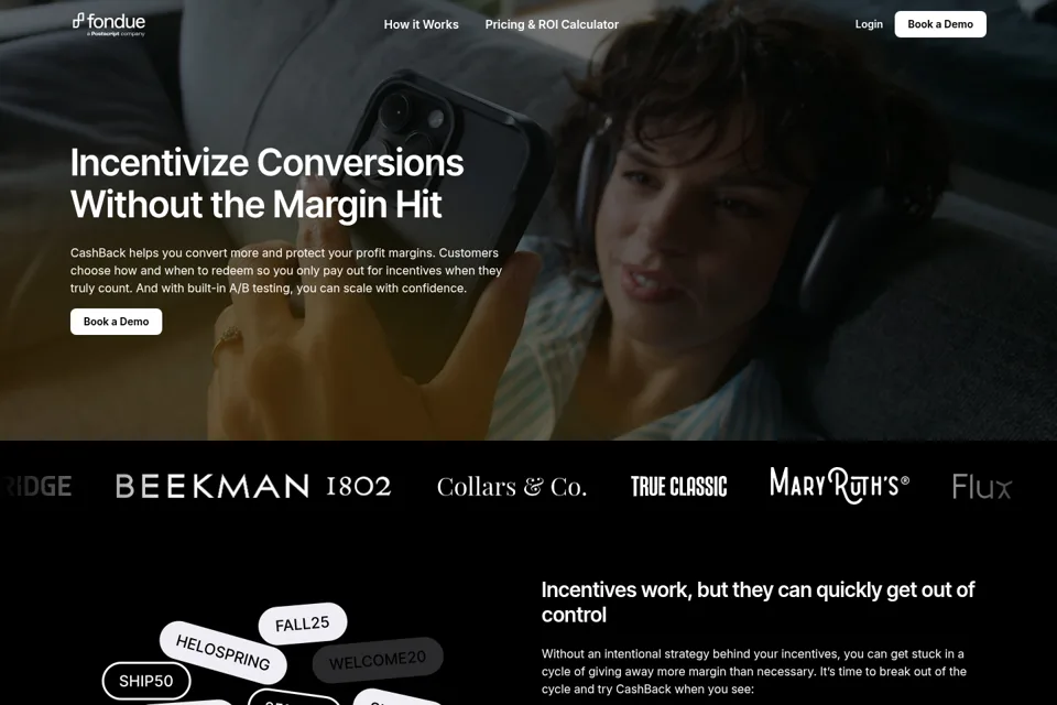 Landing page preview