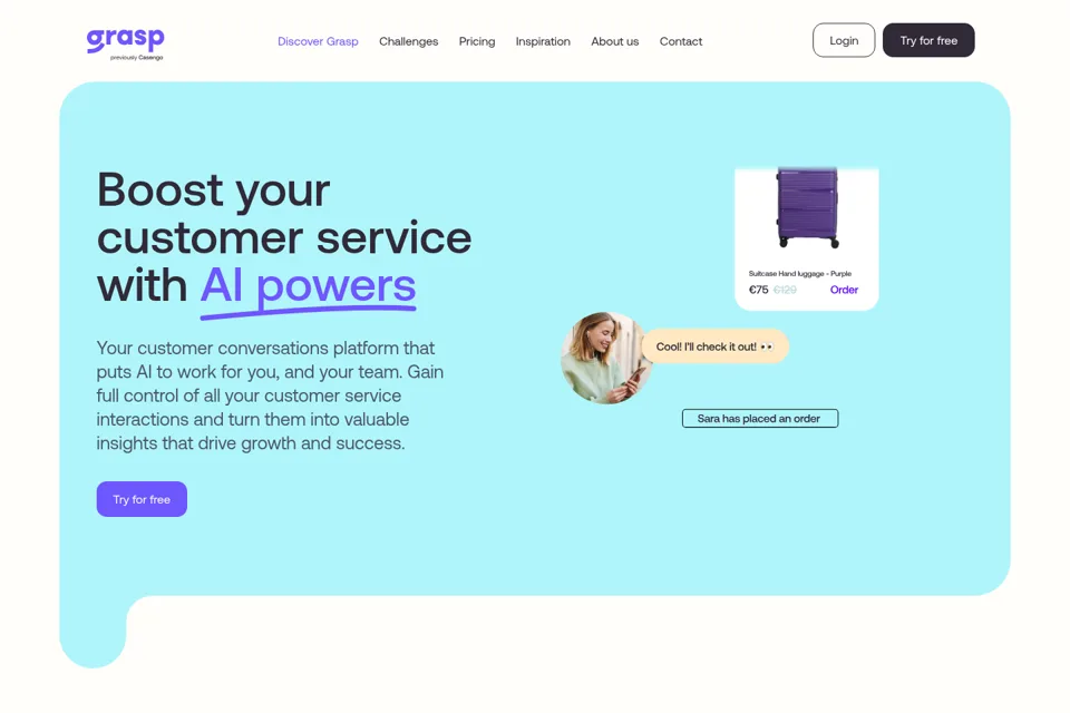 Landing page preview