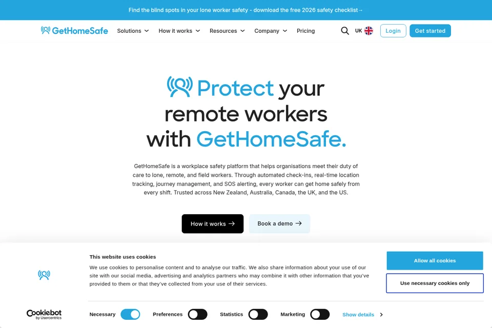 Landing page preview