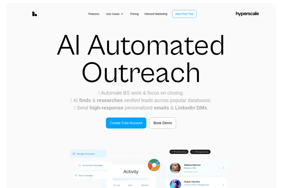 Landing page preview