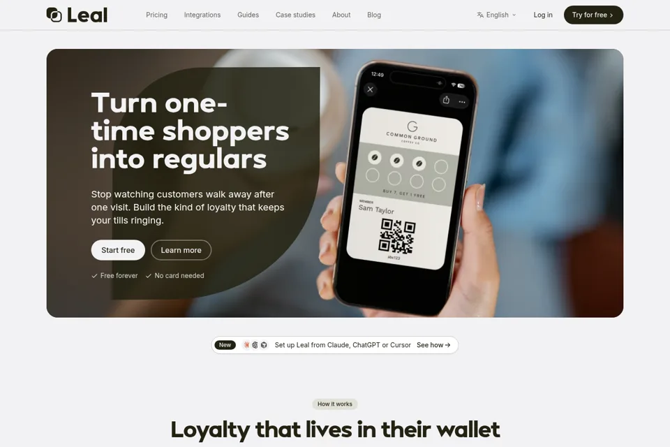 Landing page preview
