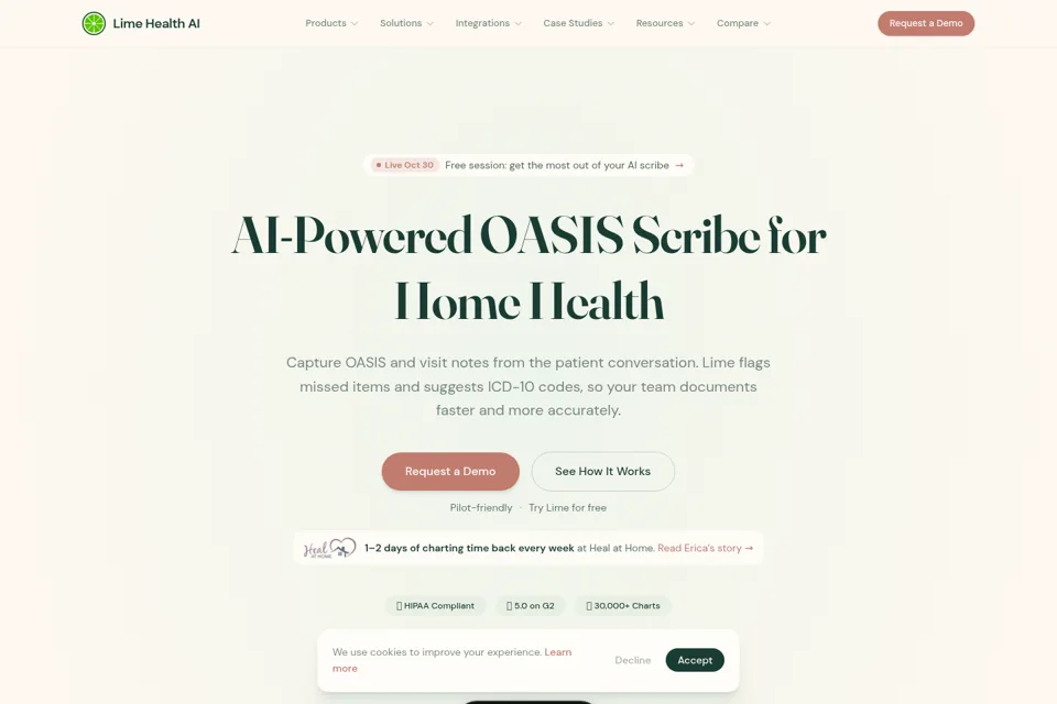 Landing page preview