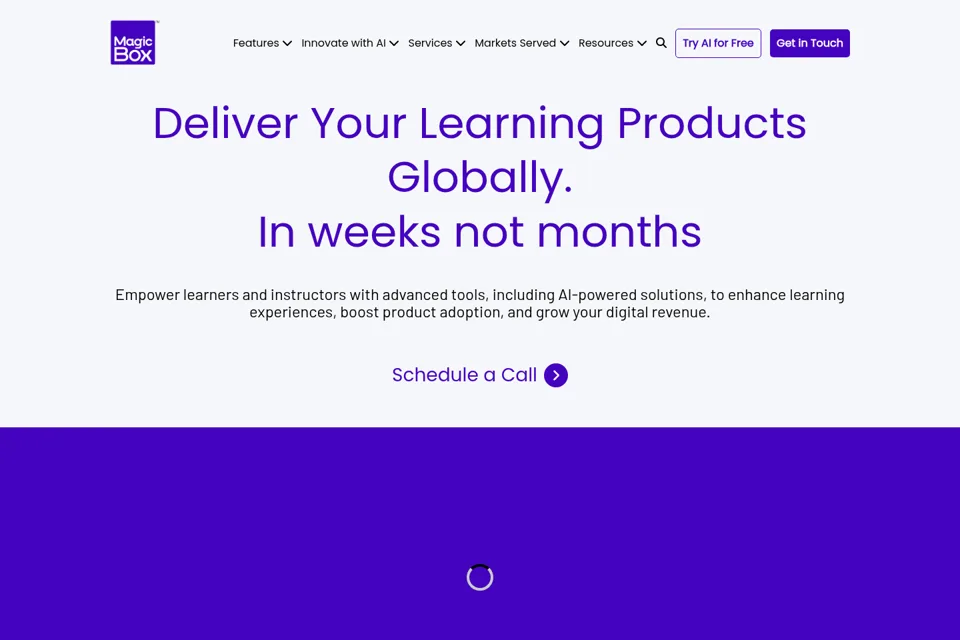 Landing page preview