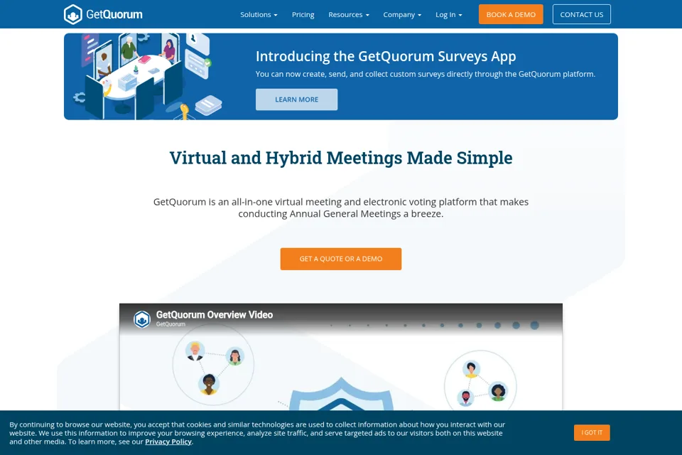 Landing page preview