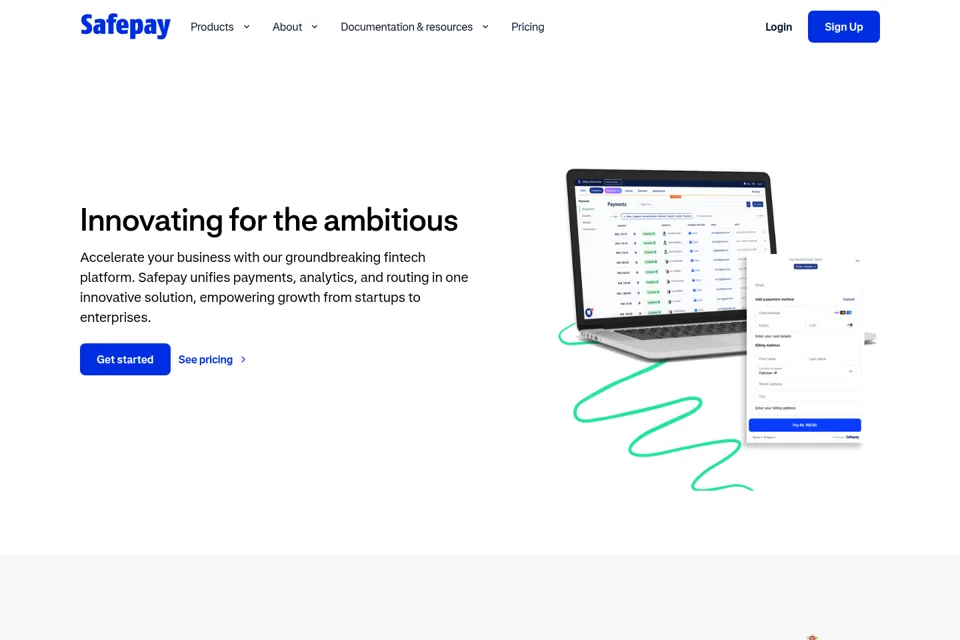 Landing page preview