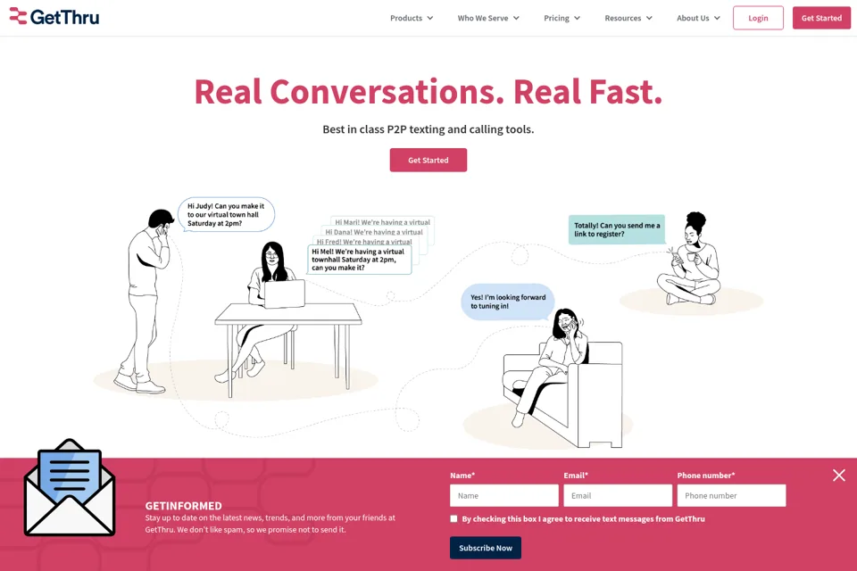 Landing page preview