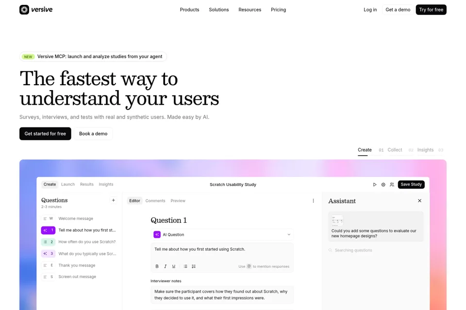 Landing page preview