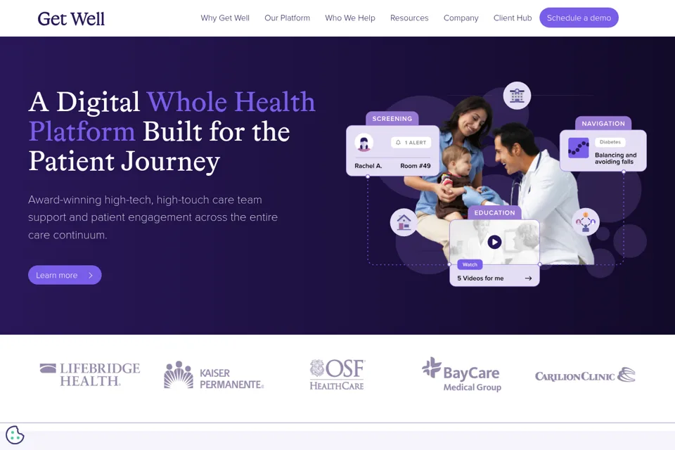 Landing page preview