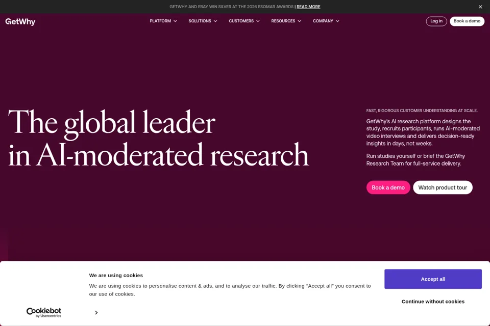 Landing page preview