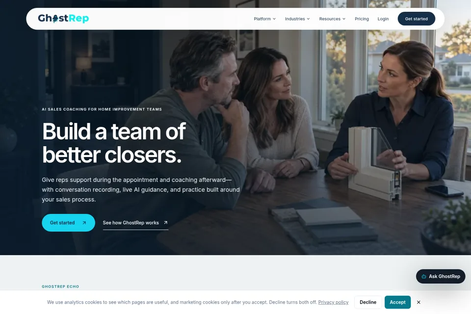 Landing page preview