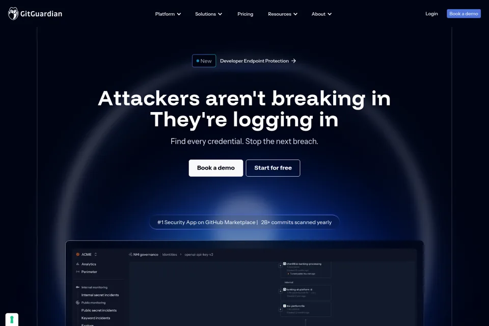 Landing page preview