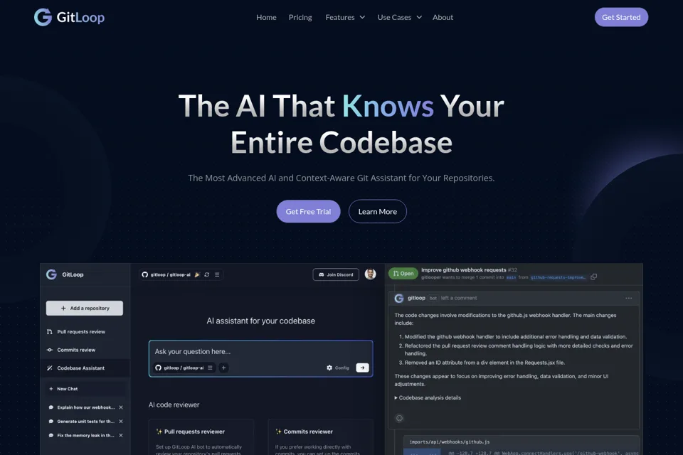 Landing page preview