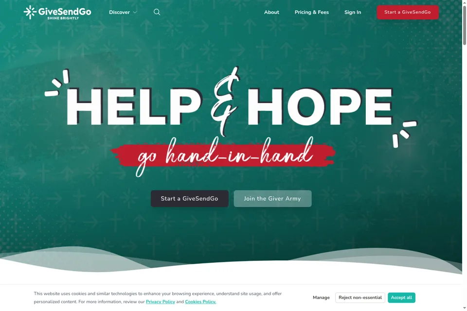 Landing page preview
