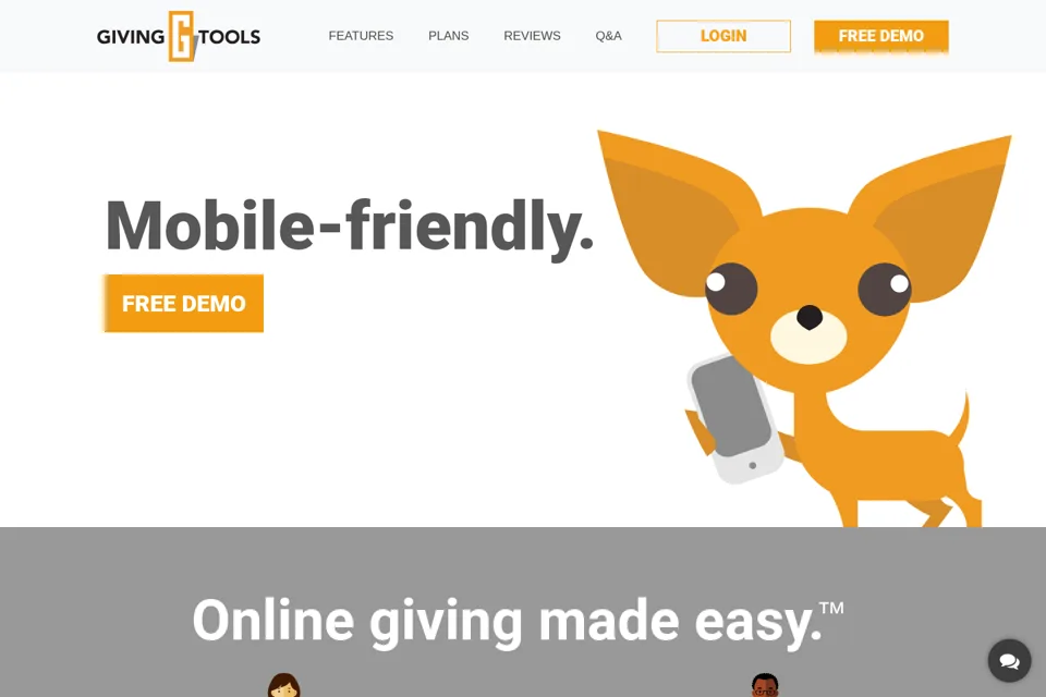 Landing page preview