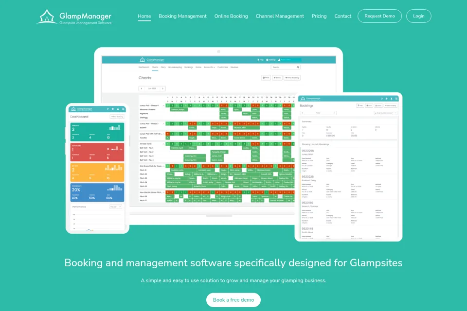 Landing page preview