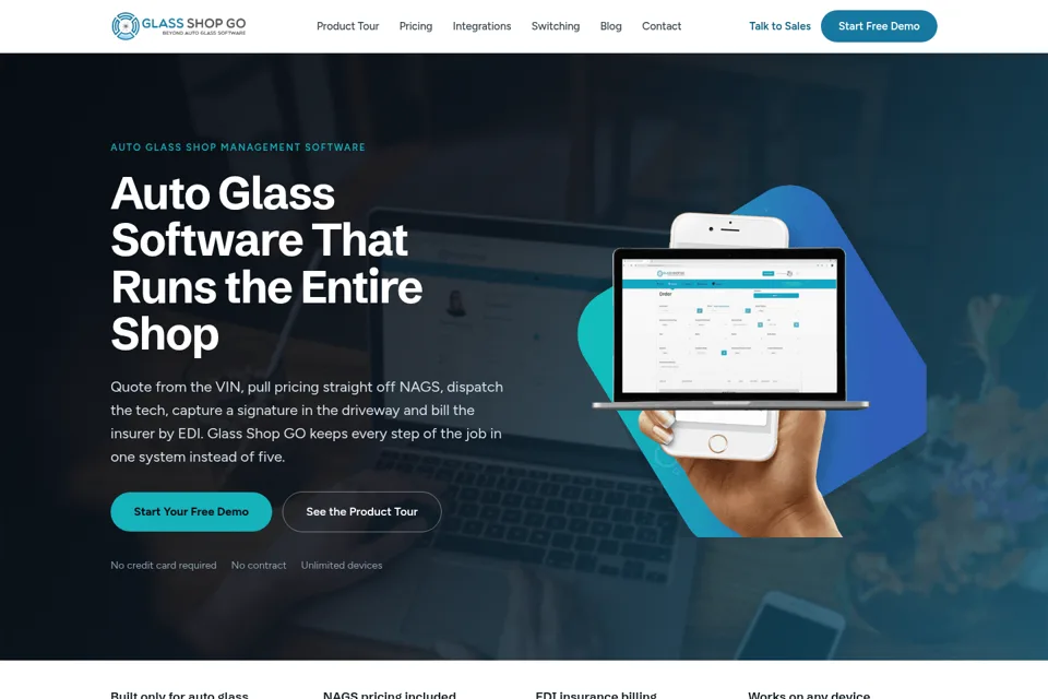 Landing page preview