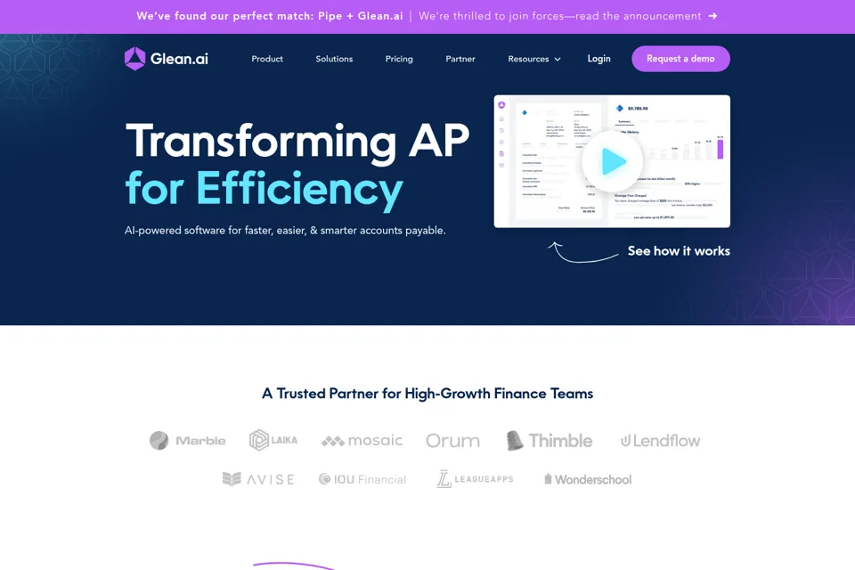 Landing page preview
