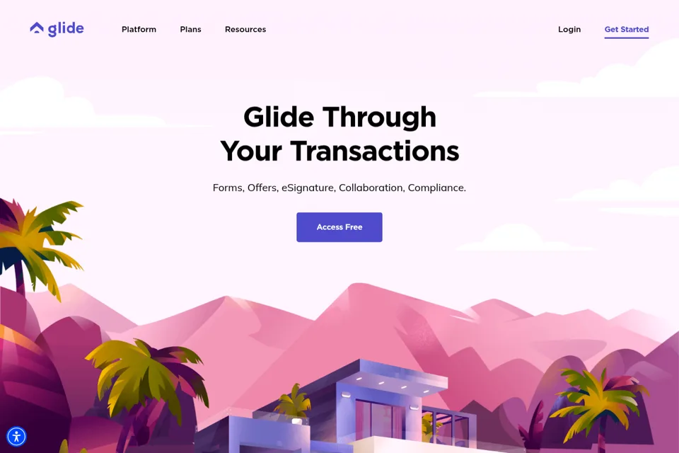 Landing page preview