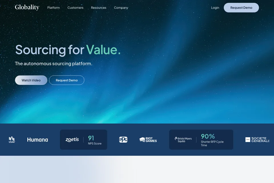 Landing page preview