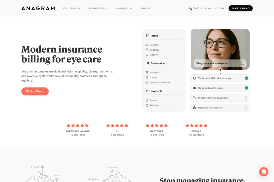 Landing page preview