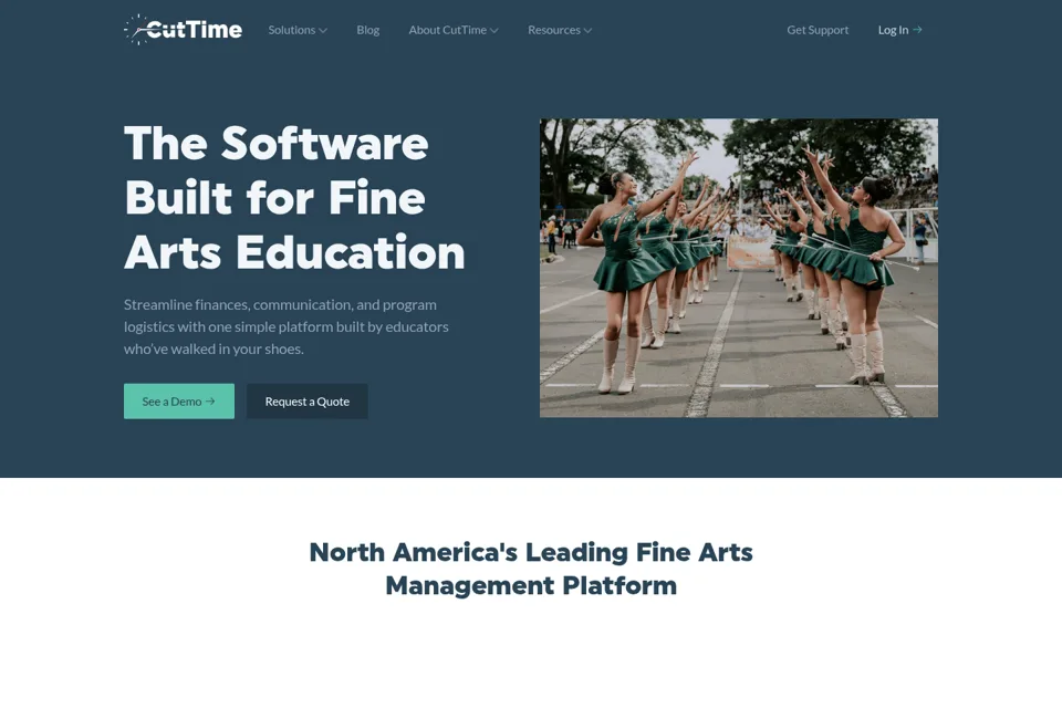 Landing page preview